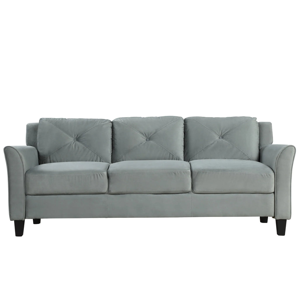Gray Button Tufted Sofa Set (Set of 3) Z73748
