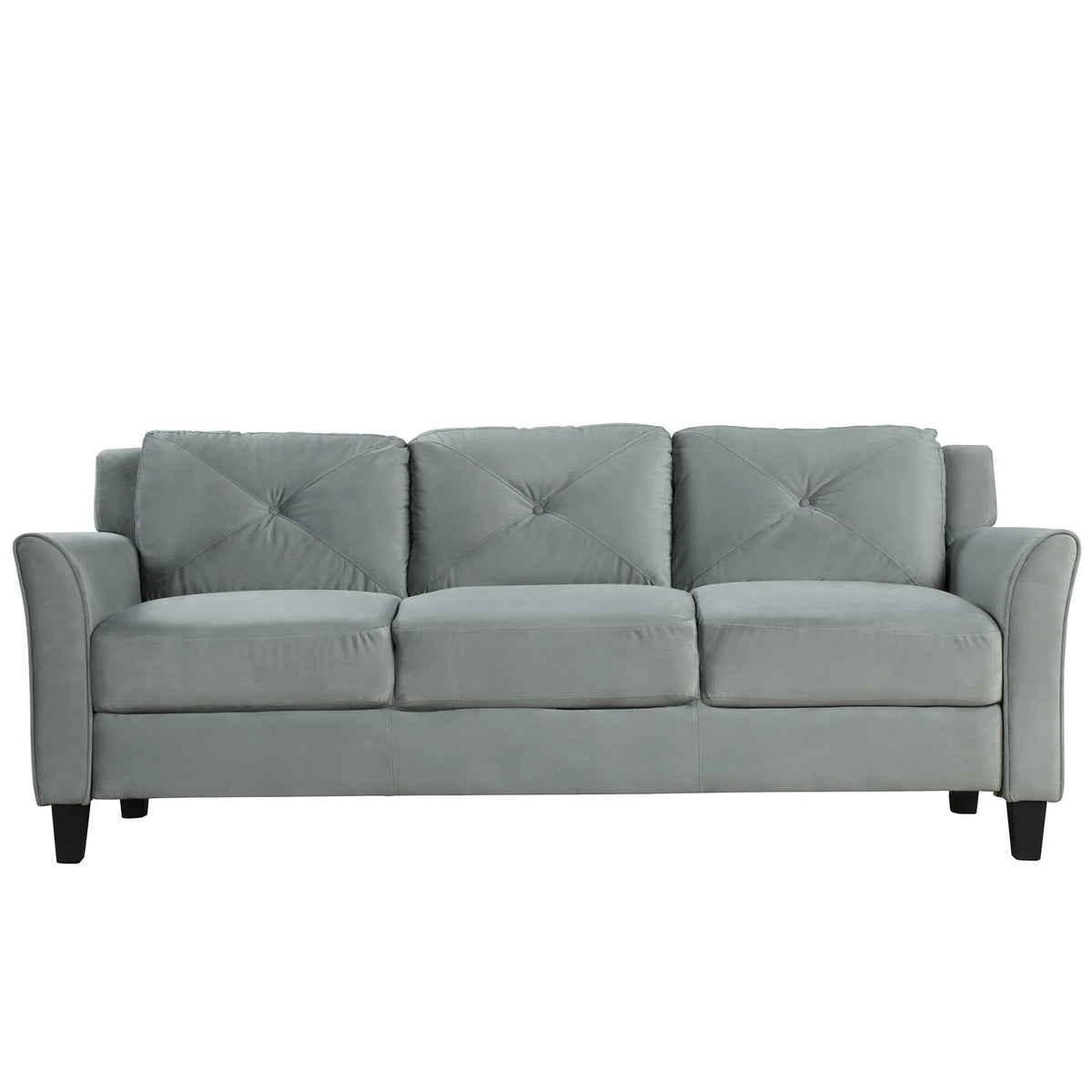 Gray Button Tufted Sofa Set (Set of 3) Z73748