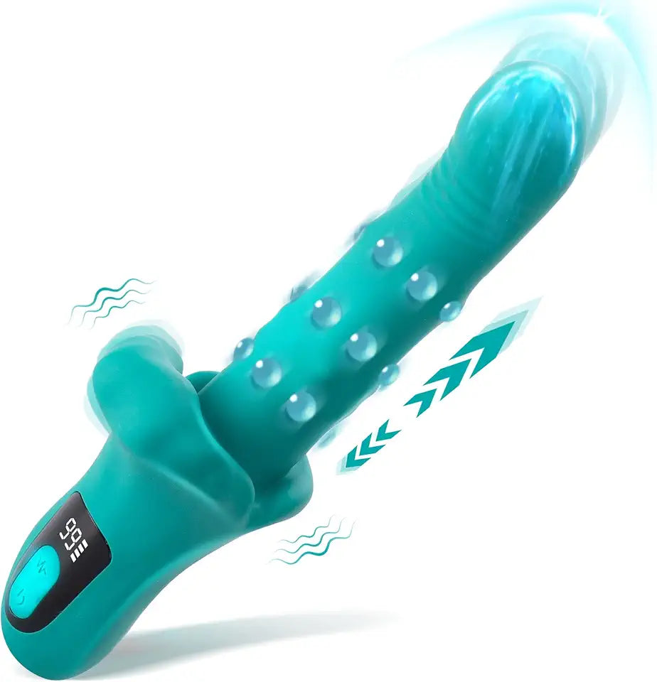 Vibrator Clitoral G Spot Dildo 9 Thrusting 9 Vibrating 9 Swing G44198