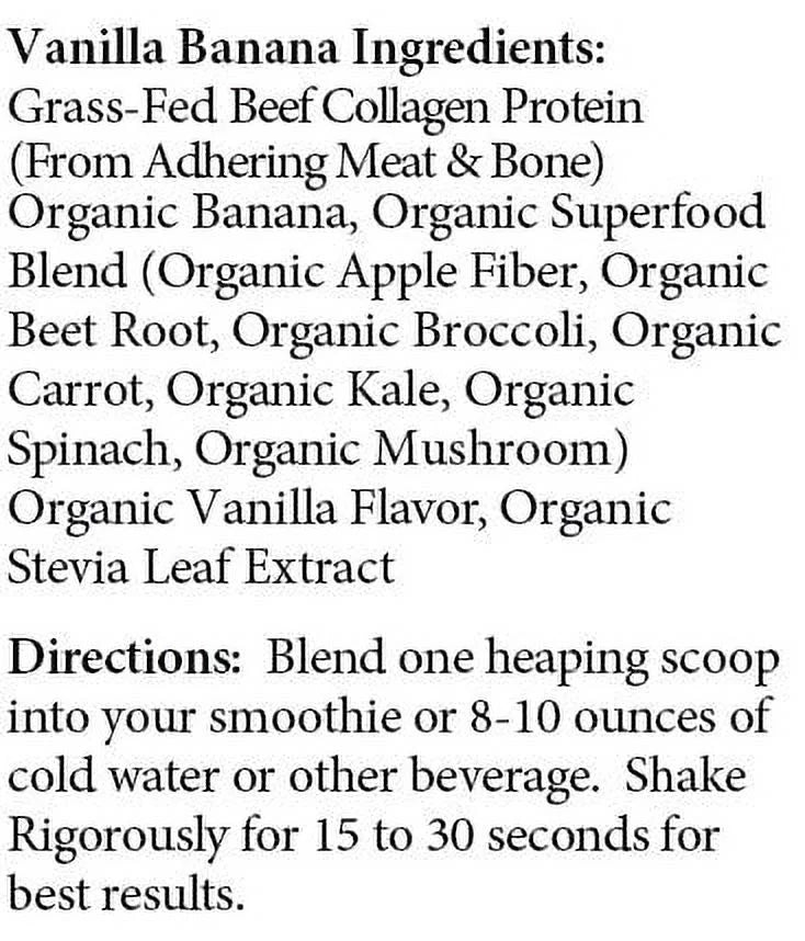 Vanilla Banana Protein Powder K1499