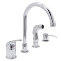 Single Handle Kitchen Faucet with Side Spray Chrome R5470