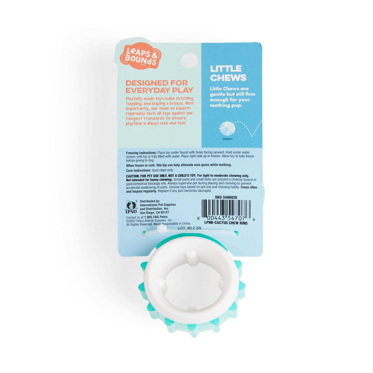 Cactus Chew Ring Dog Toy Q49403