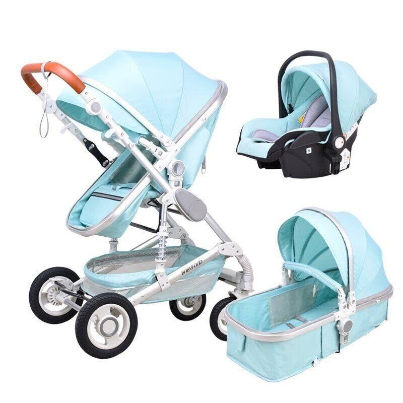 High Landscape Baby Stroller 3 in 1 D609