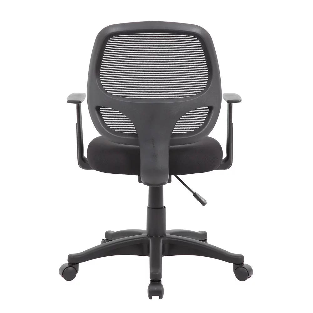 Black Mesh Task Chair with Lumbar Support X852
