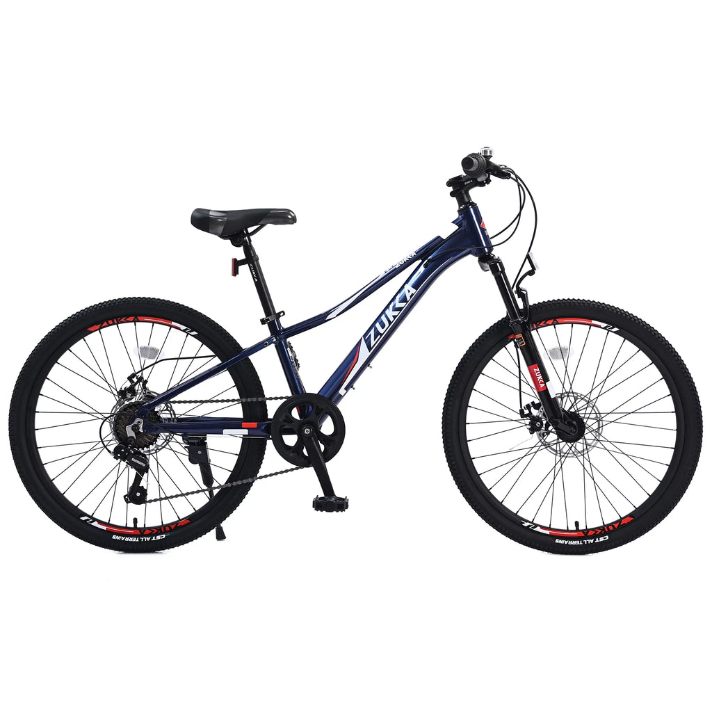 20 Mountain Bike 7 Speed Aluminum Frame Bicycle in Blue U36758