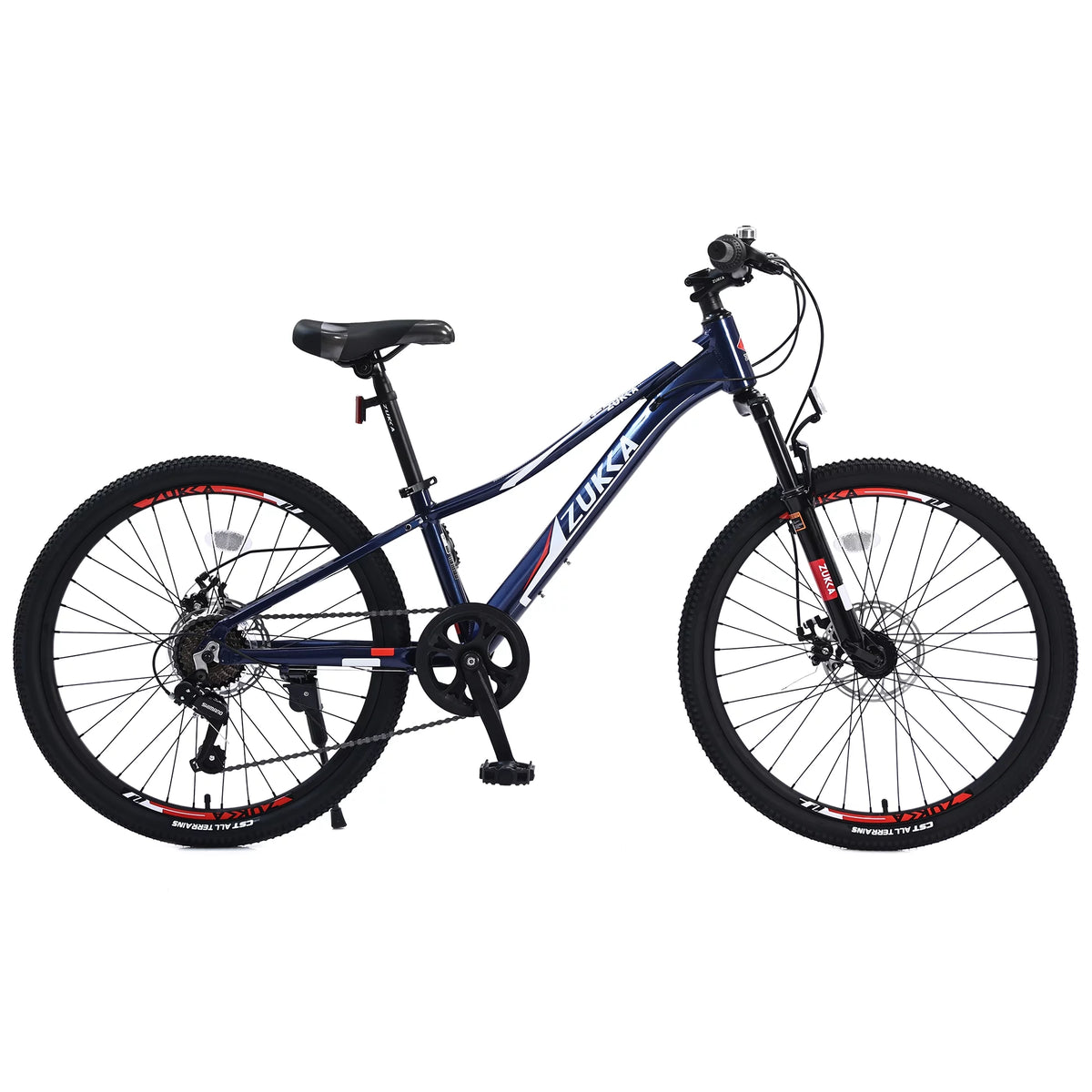 20 Mountain Bike 7 Speed Aluminum Frame Bicycle in Blue U36758