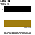 Gold Metallic Striping Tape W5934