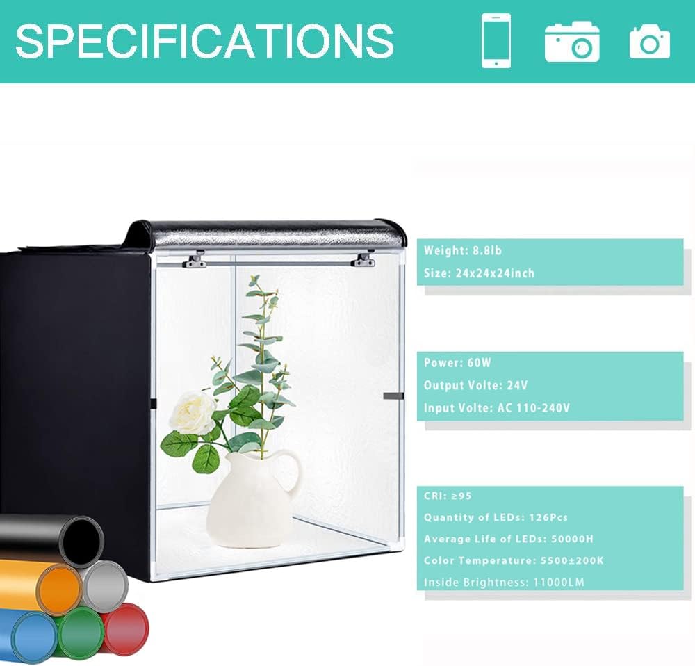 Portable Foldable 32 x 32 Inch Photo Studio Light Box Q1589