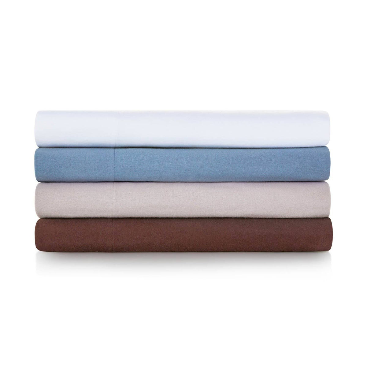 Portuguese Flannel Sheet Set California King White X93814