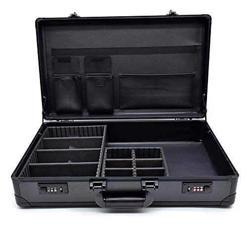 Matte Black Barber Case with Organizing Compartments G742299
