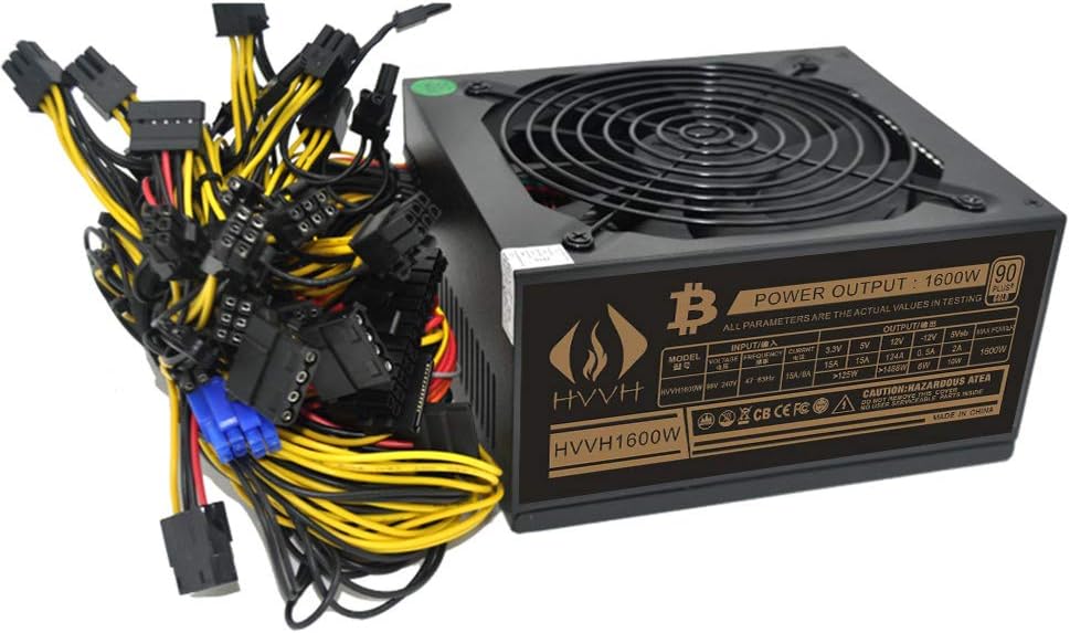1600W ATX Power Supply 87 Plus Gold W304