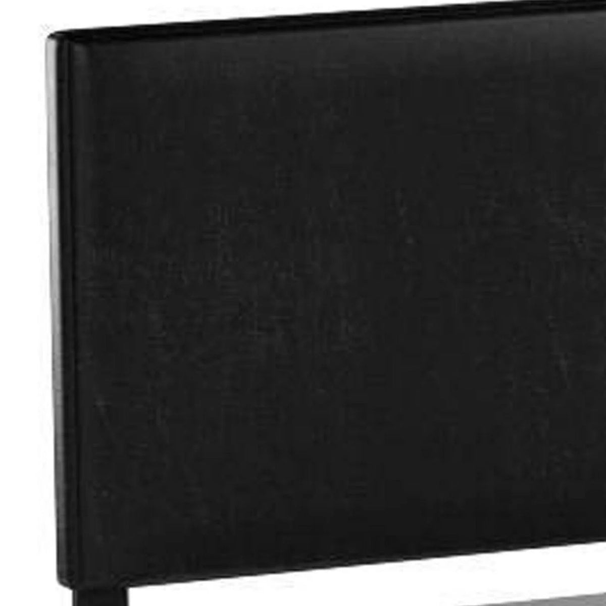 Twin Size Upholstered Wood Bed Z51455