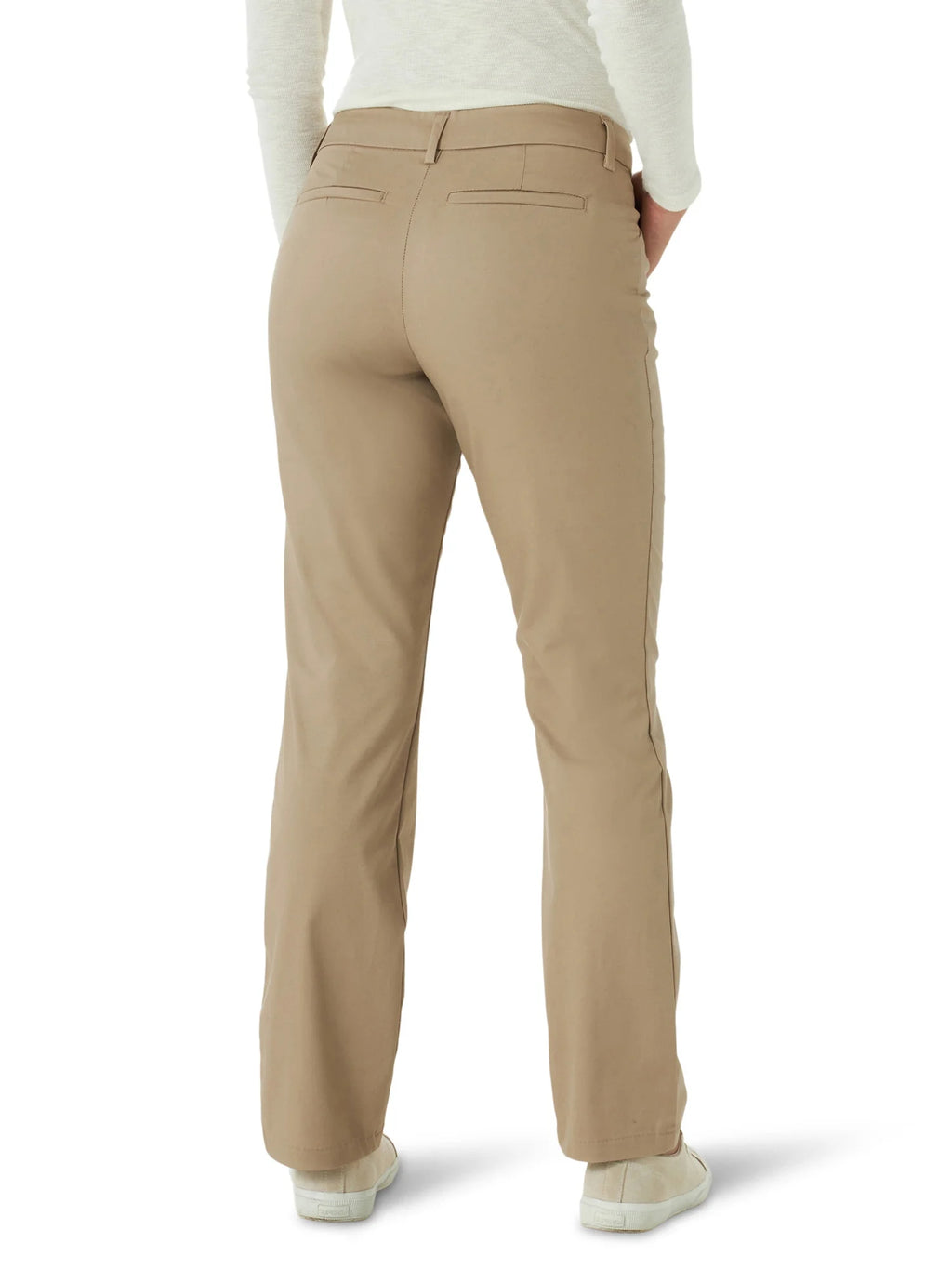 Straight Leg Wrinkle Resist Stretch Pant A24092