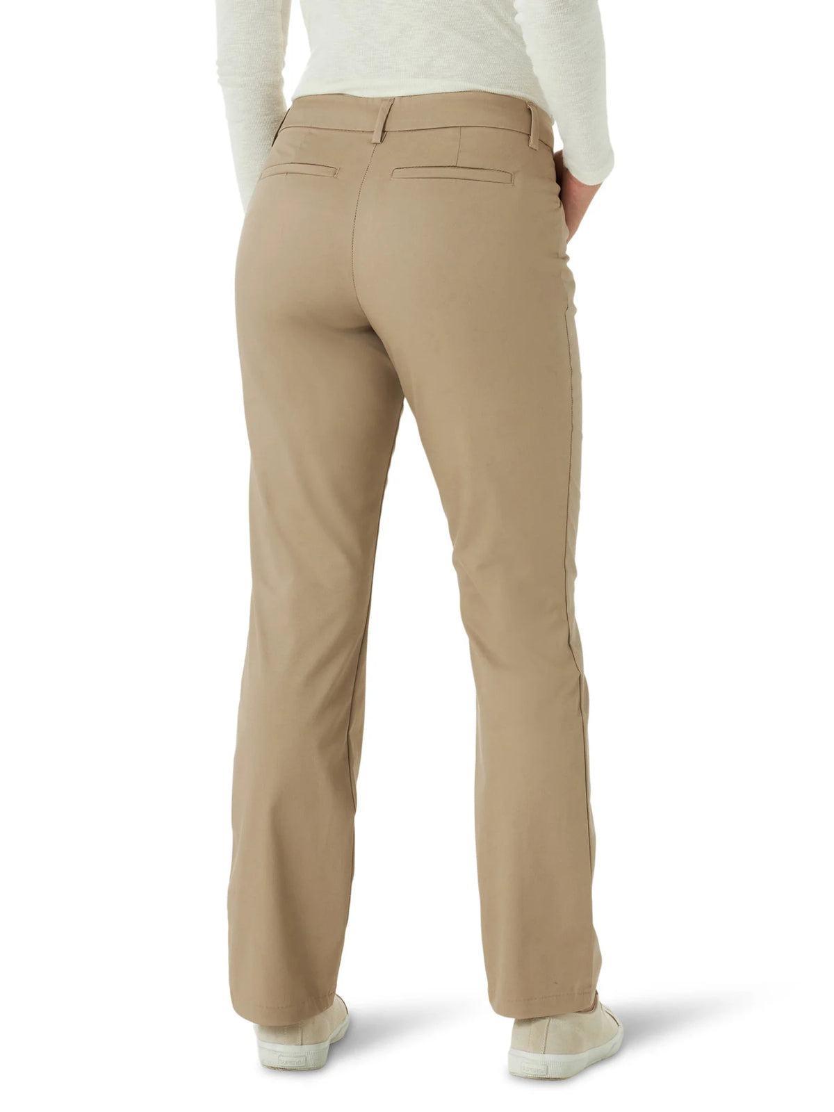 Straight Leg Wrinkle Resist Stretch Pant A24092