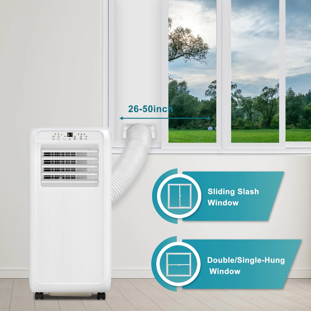 Portable Air Conditioner 3-in-1 with Remote L3190