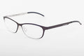 Matte Brown Matte Silver Titanium Eyeglasses 54mm A8950
