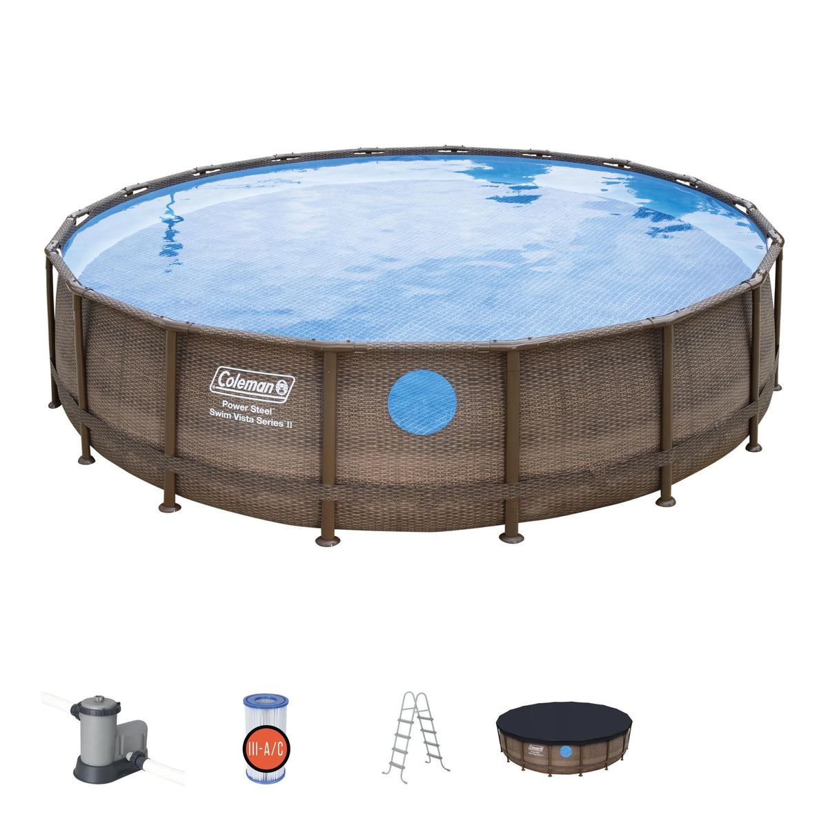 18' x 48 Above Ground Swimming Pool Set C191