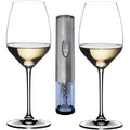 Riesling Glass Set of 2 with Electric Wine Bottle Opener R227043
