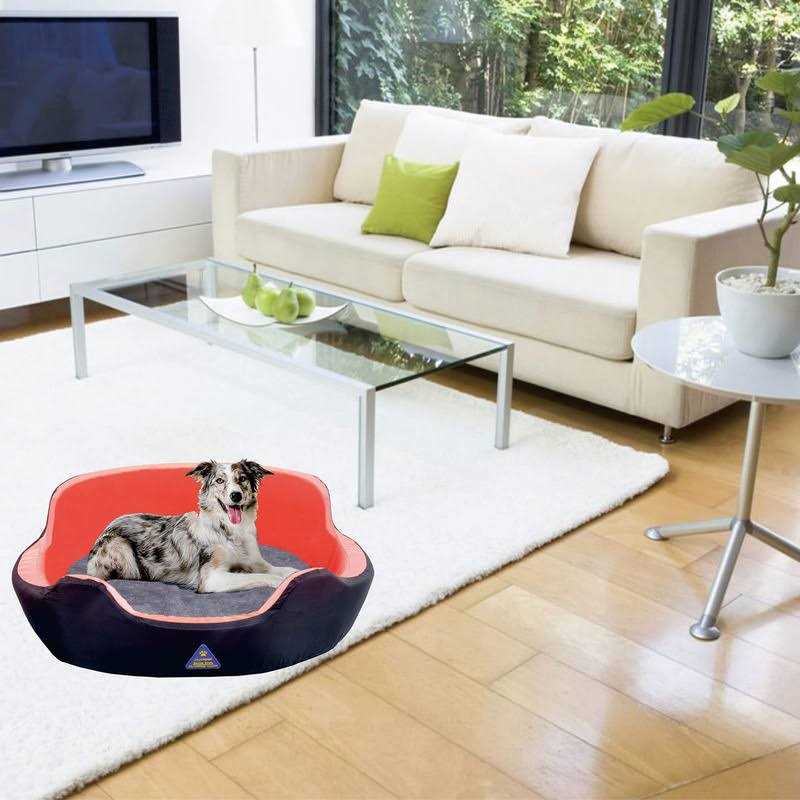 Washable Heated Dog Bed N11174