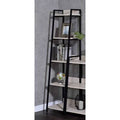 Iron Ladder Bookcase 5 Shelves B485