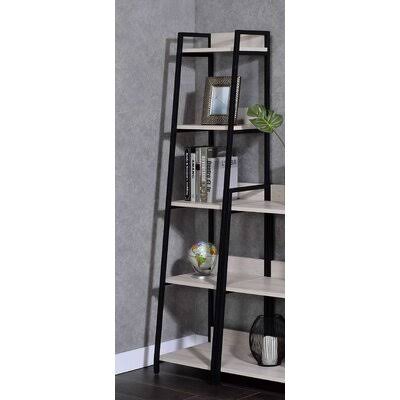 Iron Ladder Bookcase 5 Shelves B485