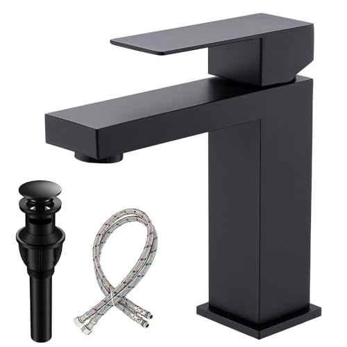 Brushed Nickel Tall Vessel Sink Faucet with Pop-up Drain G62781