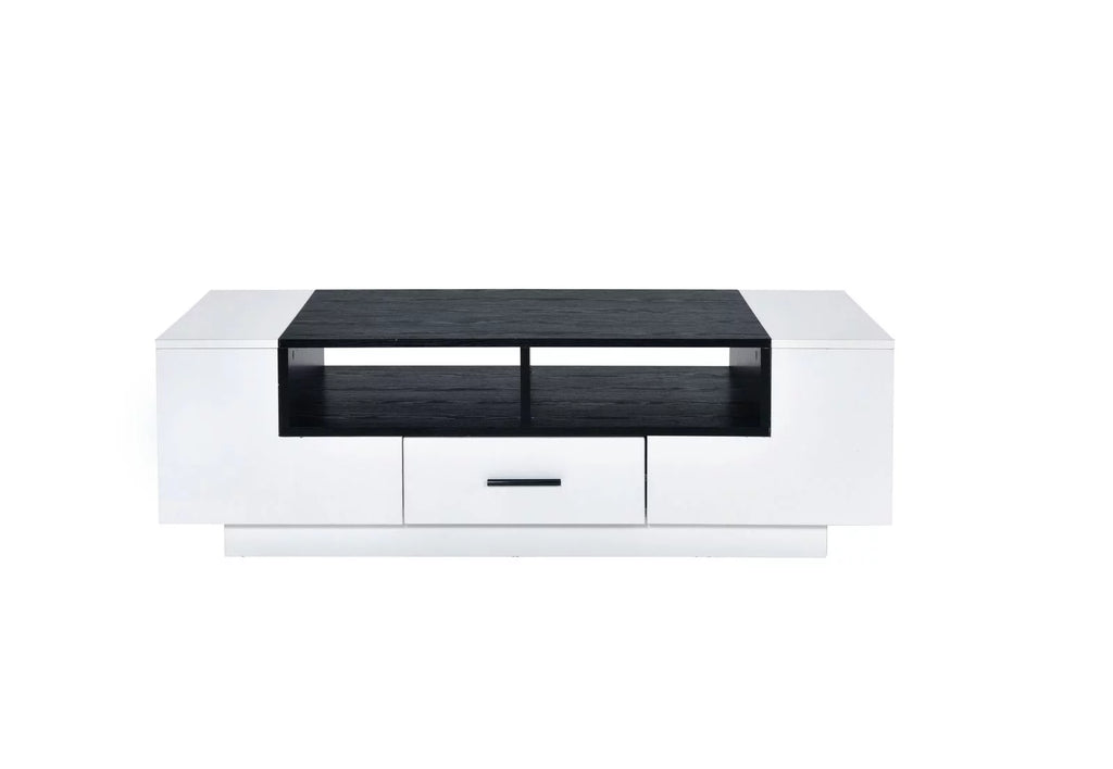 White & Black Coffee Table U138