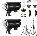 2 Pack Studio Flash Strobe Monolight Bowens Mount Kit O161570
