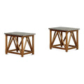 Set of 2 Industrial End Table T996711