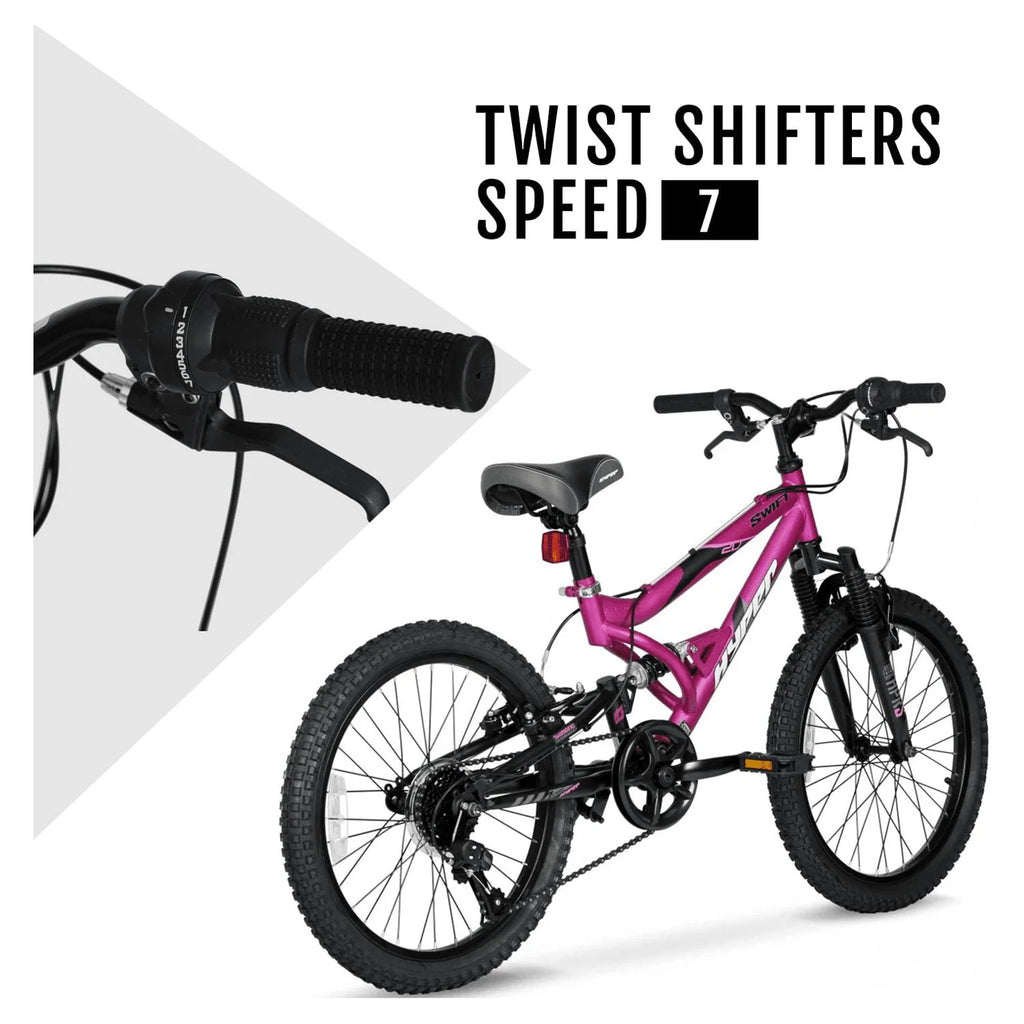 20 Girl's Mountain Bike for Kids, Magenta Q1467