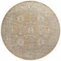 Gold Sand Round Rug R458