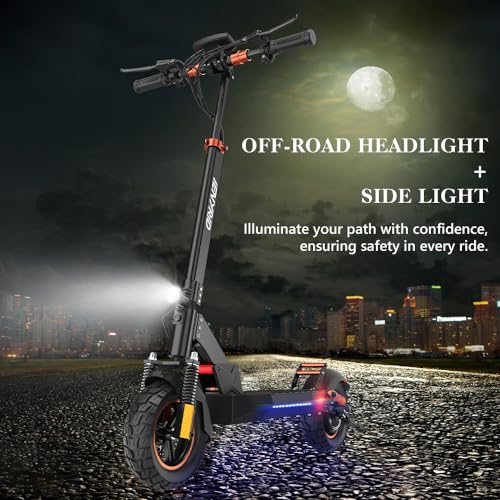 800W Motor 10" Pneumatic Tire Foldable Electric Scooter with Seat N453