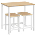 3-Piece Industrial Dining Table Set A8530