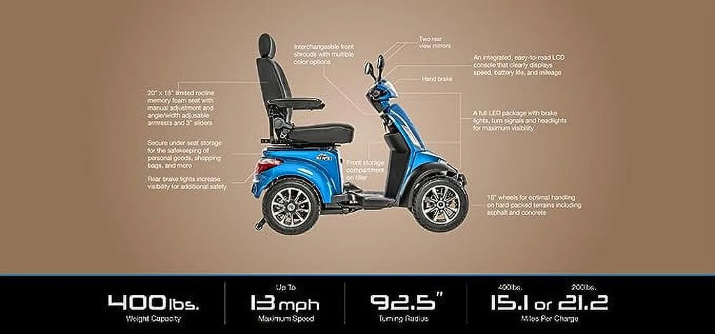 4-Wheel Recreational Scooter S89492