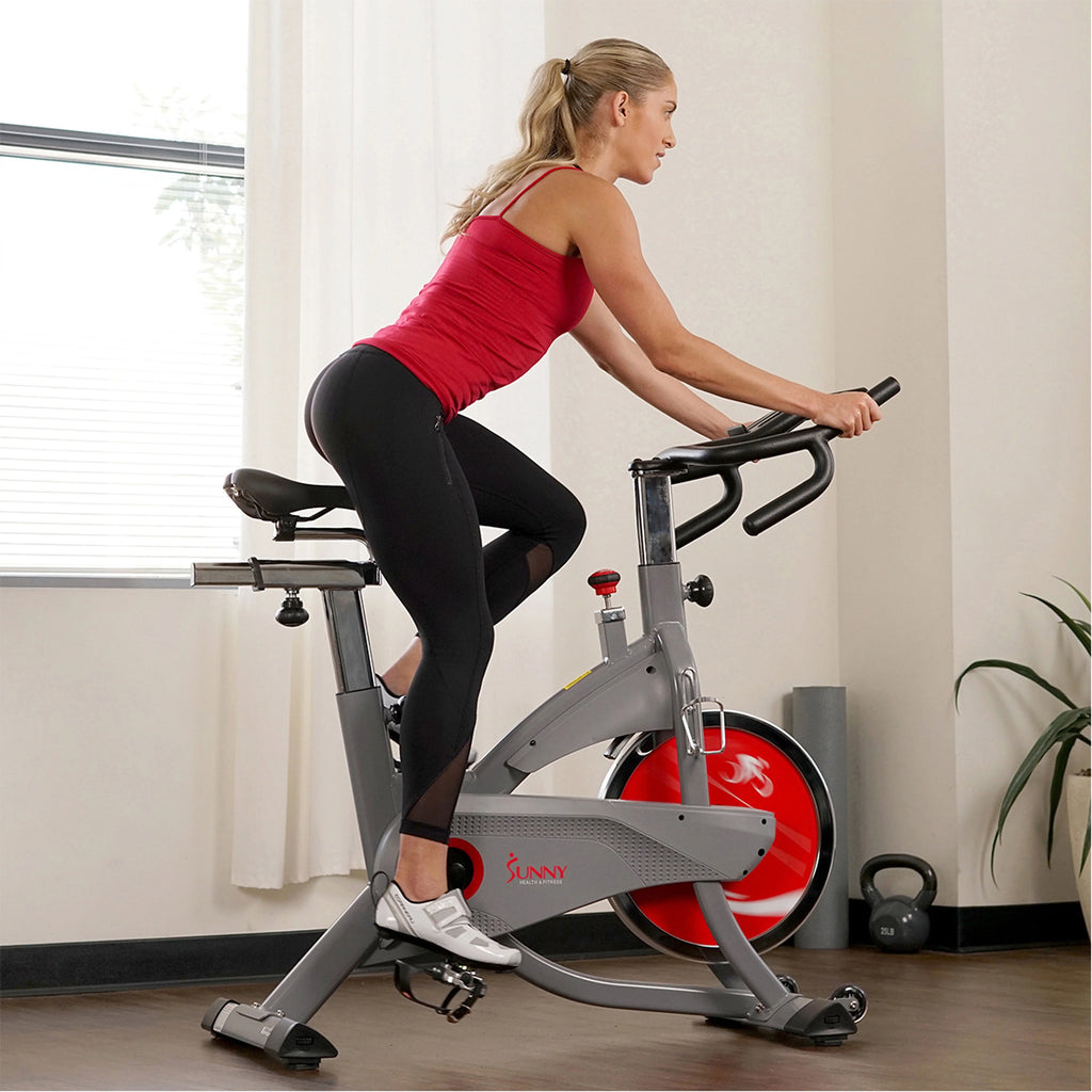 Indoor Cycling Exercise Bike with 44 lb Flywheel U42255