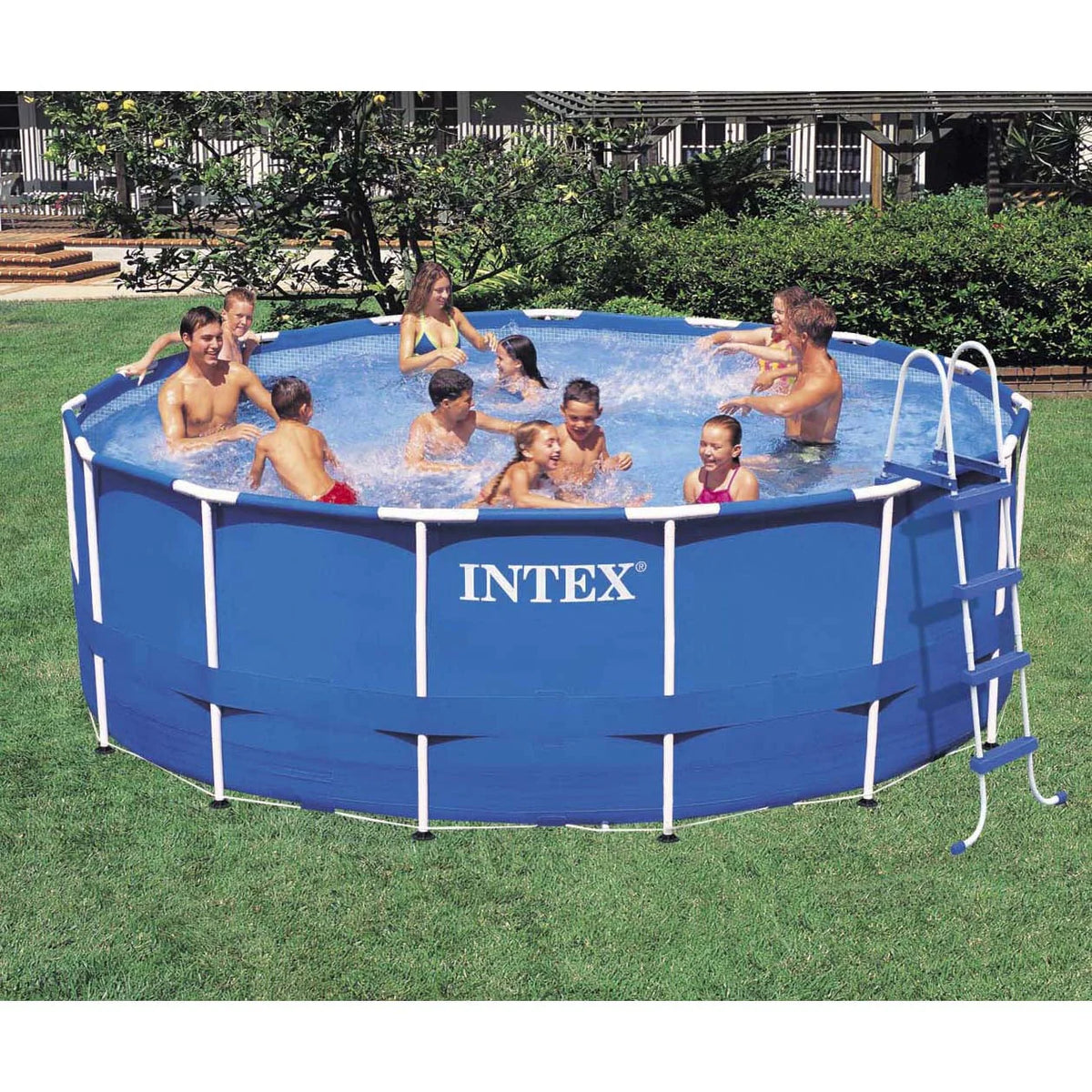 15-Feet by 48-Inch Metal Frame Pool Set C6233