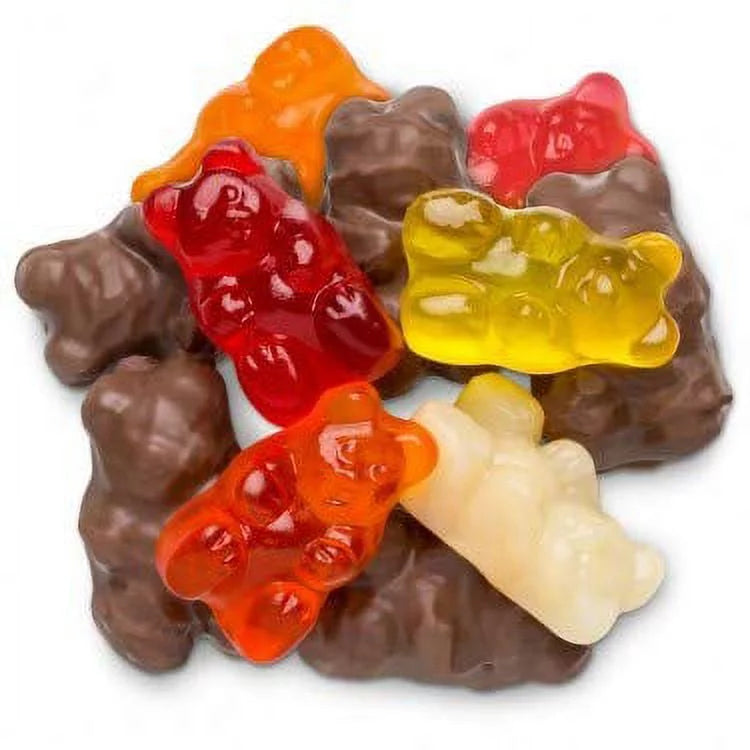 Milk Chocolate Covered Gummi Bears 2 Pound T771