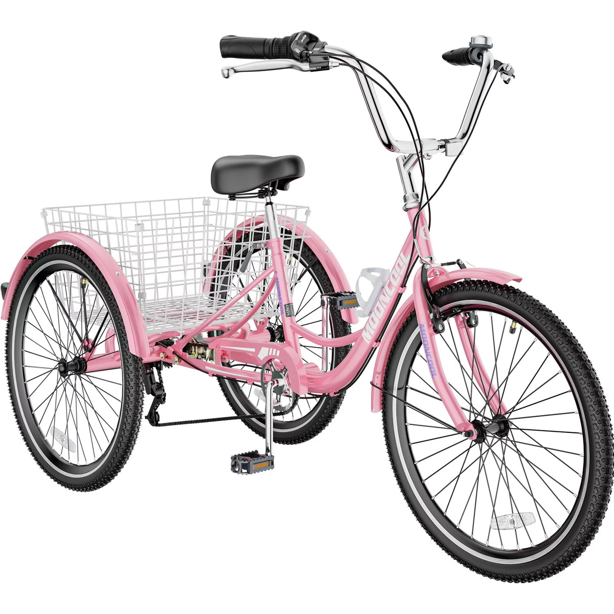 24 Adult Tricycle 7 Speed Cyan K35666