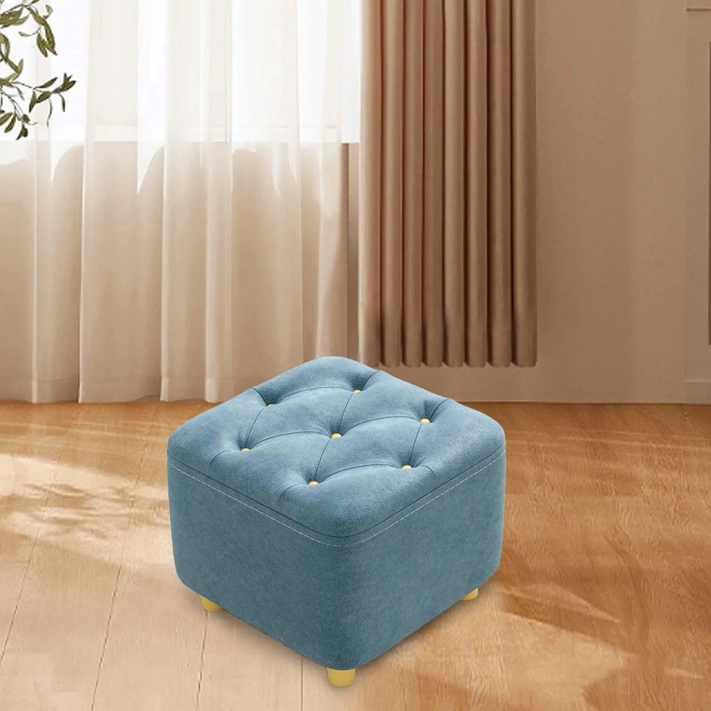Square Non Slip Footstool Ottoman S94012