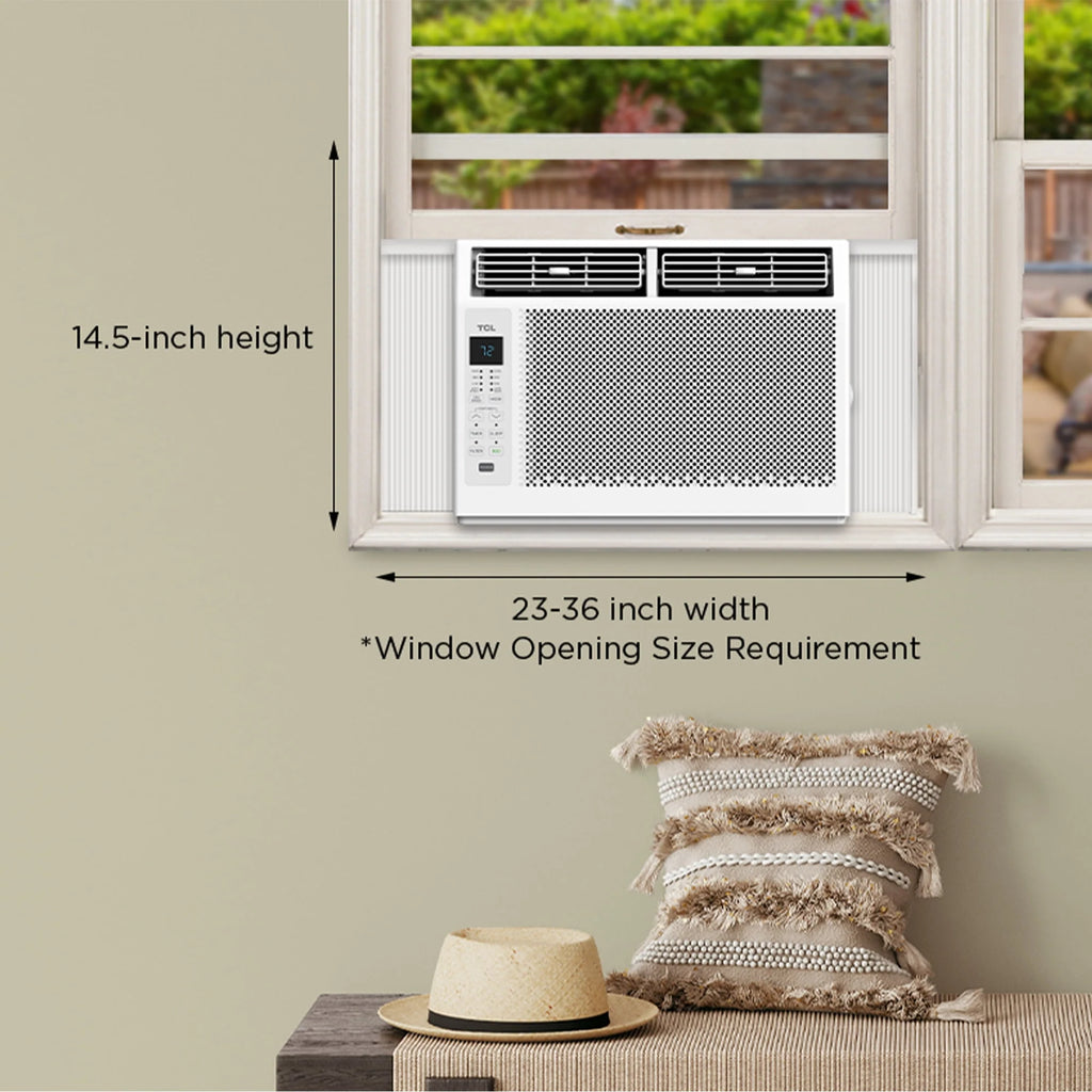 5,000 BTU White Window Air Conditioner U19560