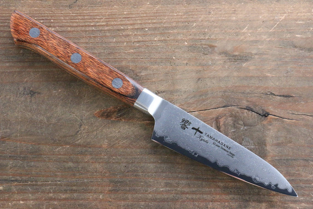 Japanese Damascus Paring Knife 90mm S630710