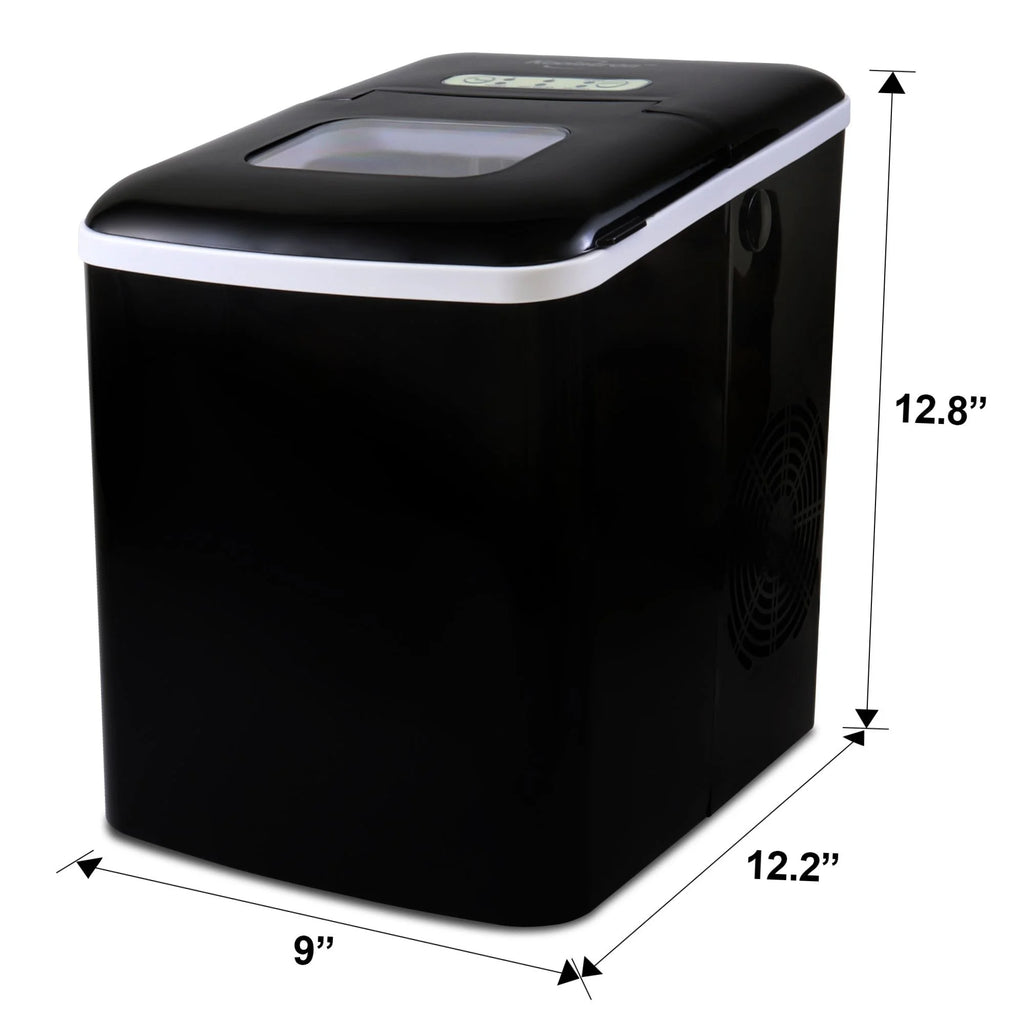 Black Countertop Portable Compact Automatic Ice Maker K4505