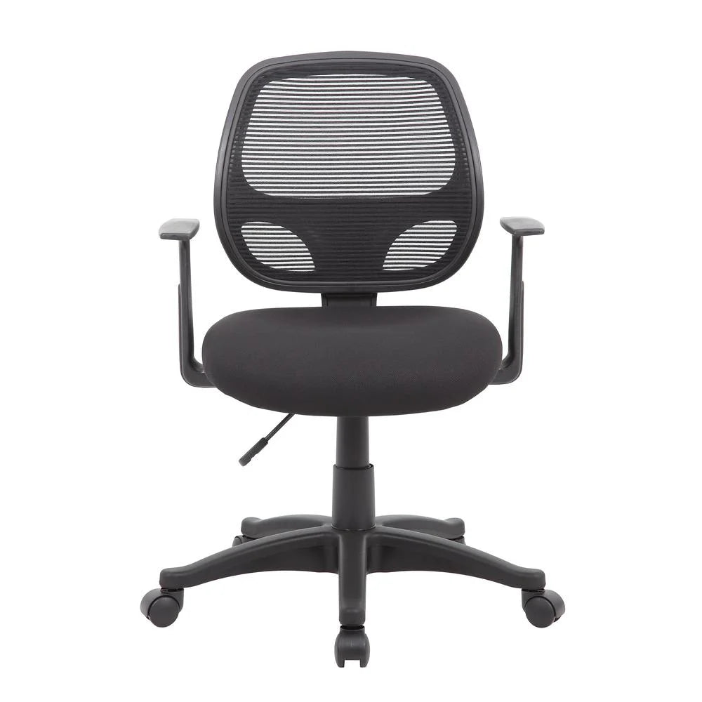 Black Mesh Task Chair with Lumbar Support X852