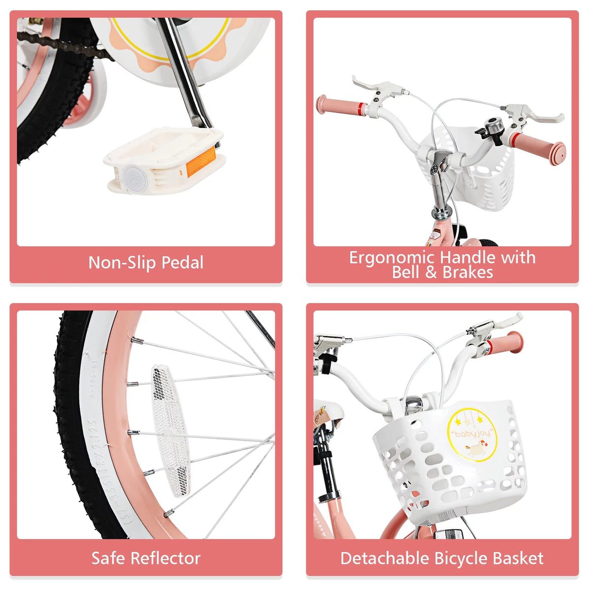 Kids Bike with Training Wheels X124