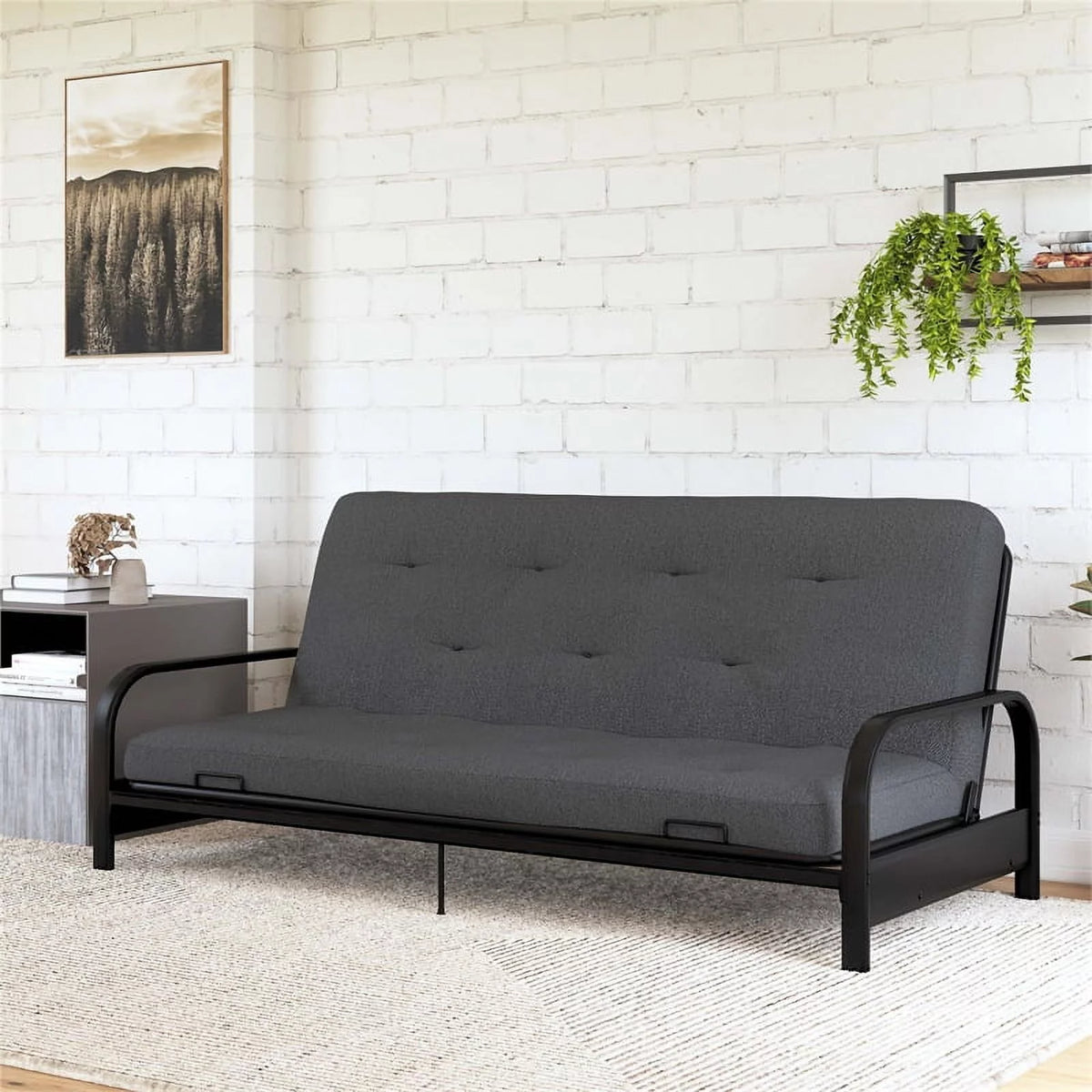 8 Innerspring Microfiber Futon Mattress Z735115