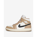 Air Jordan 1 Mid Sail/Black-Desert Women's Size 9 Medium N48471