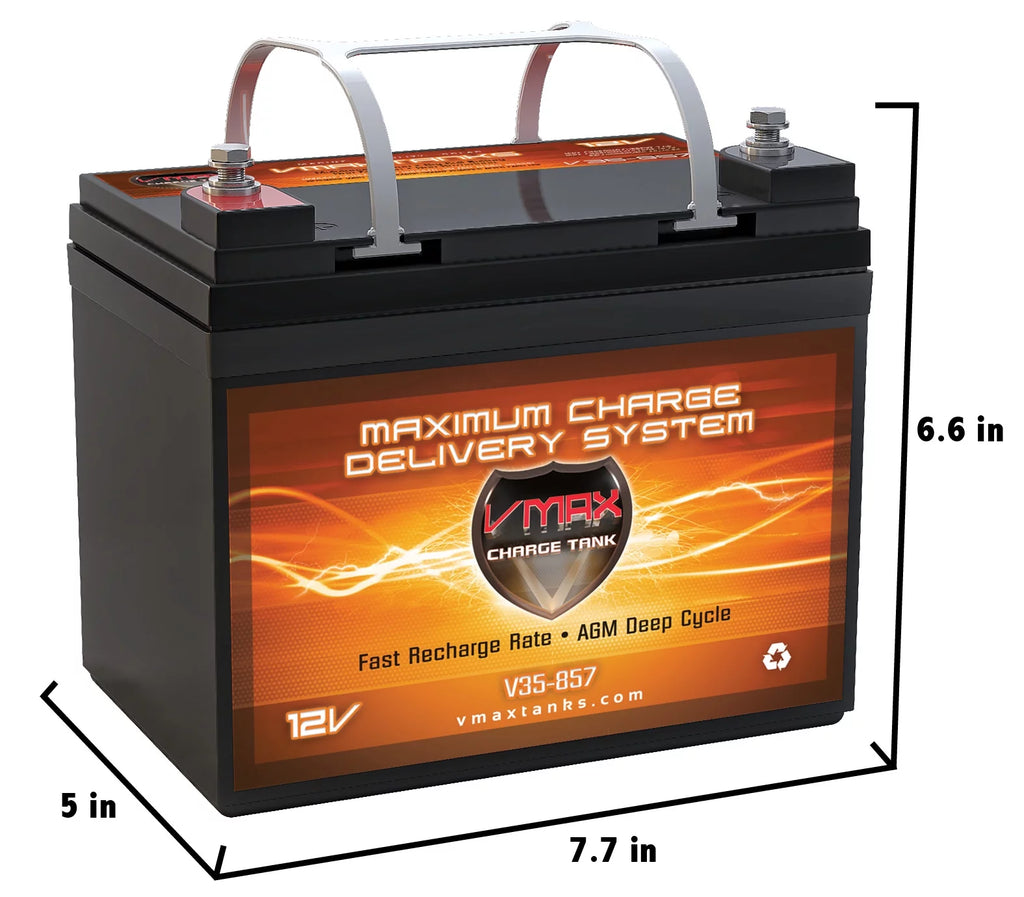 12V 35AH AGM Deep Cycle U1 Battery K858
