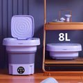 8L Folding Portable Mini Washing Machine O9958