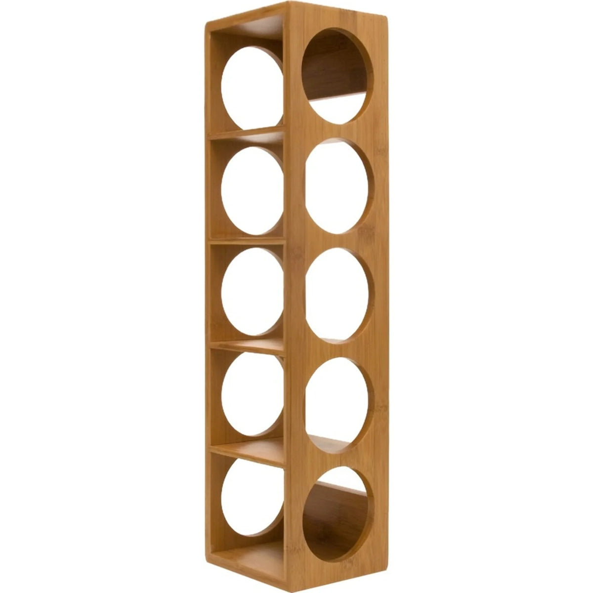 Bamboo 5 Bottle Wine Rack U81364