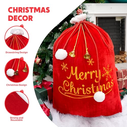 Large Velvet Drawstring Gift Bag P849528
